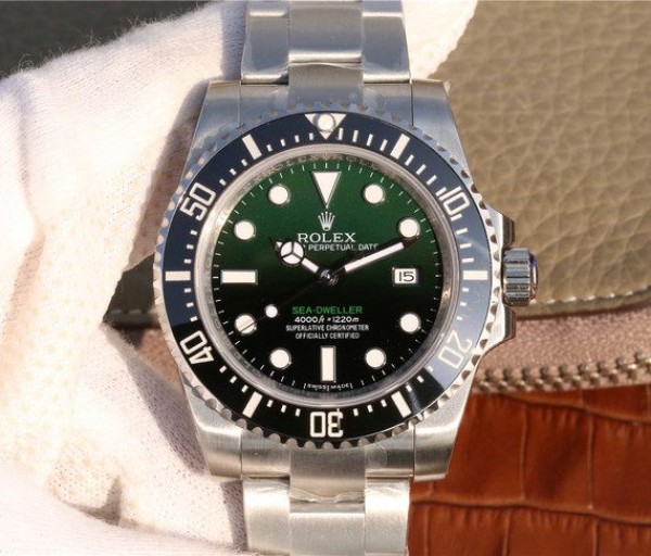 Rolex Sea-Dweller DEEPSEA 116660 D-Green Noob A2836