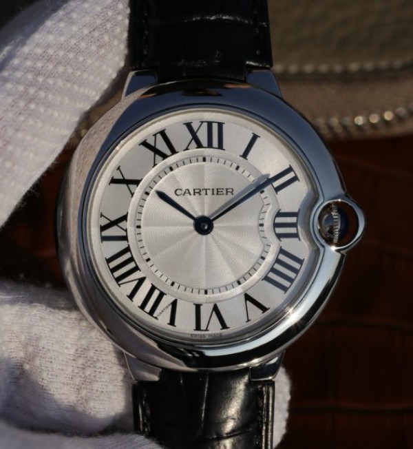 Cartier TWF Ballon Bleu 46mm White Textured Dial MIYOTA9015