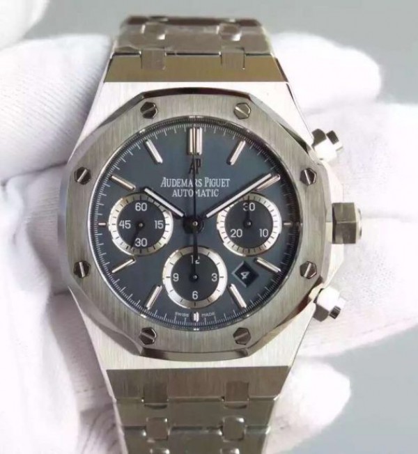 Audemars Piguet Royal Oak Chronograph SS Blue Dial SS Bracelet A7750