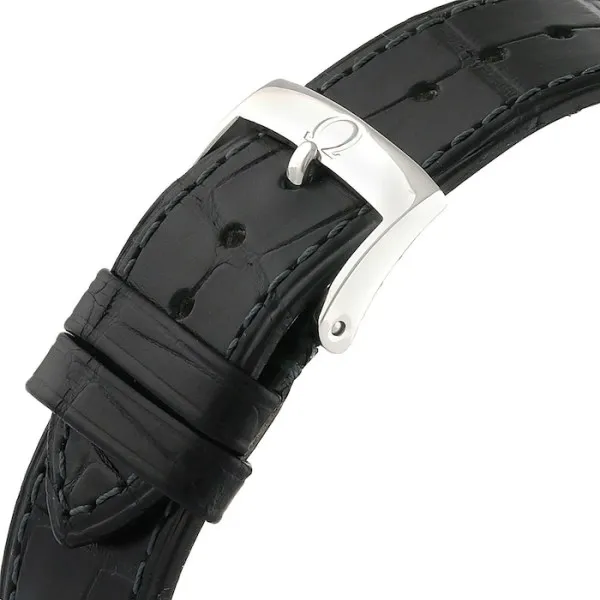 Omega De Ville Men Automatic Silver Leather Watch O42413402002001 - view 6