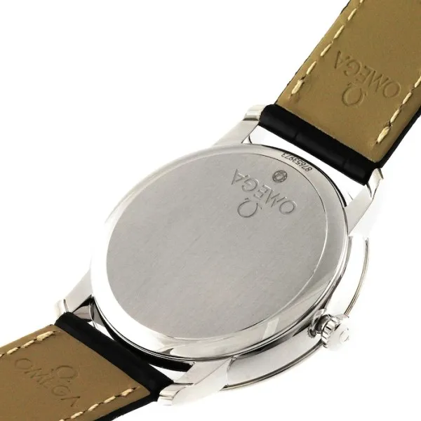Omega De Ville Men Automatic Silver Leather Watch O42413402002001 - view 7