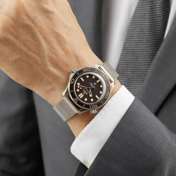 Omega Seamaster Men Automatic Black Titanium 007 Watch O21090422001001 - view 6