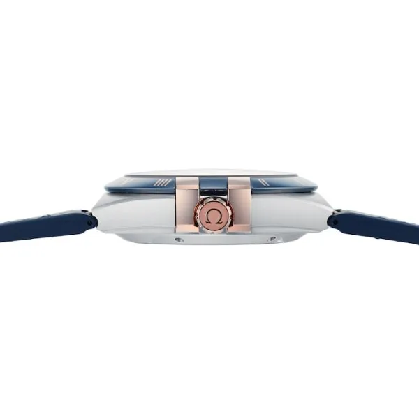 Omega Constellation Men Automatic Blue Leather Watch O13123412103001 - view 6