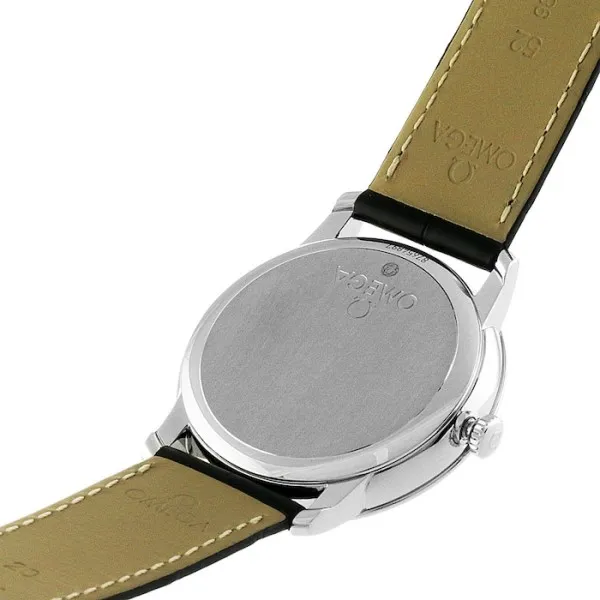 Omega De Ville Men Automatic Blue Leather Watch O42413402003001 - view 6
