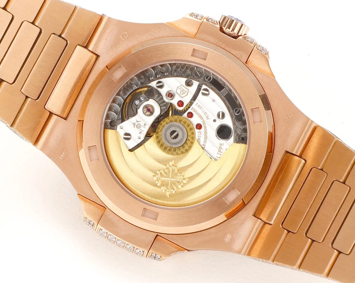 Patek Philippe Rose Gold Diamond Watch - view 9