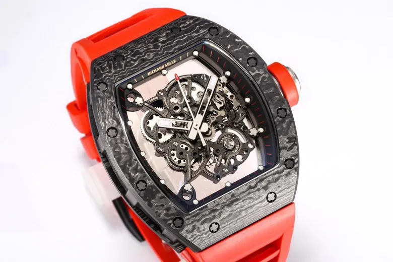 Richard Mille RM055 Red Carbon Fiber Watch - gallery