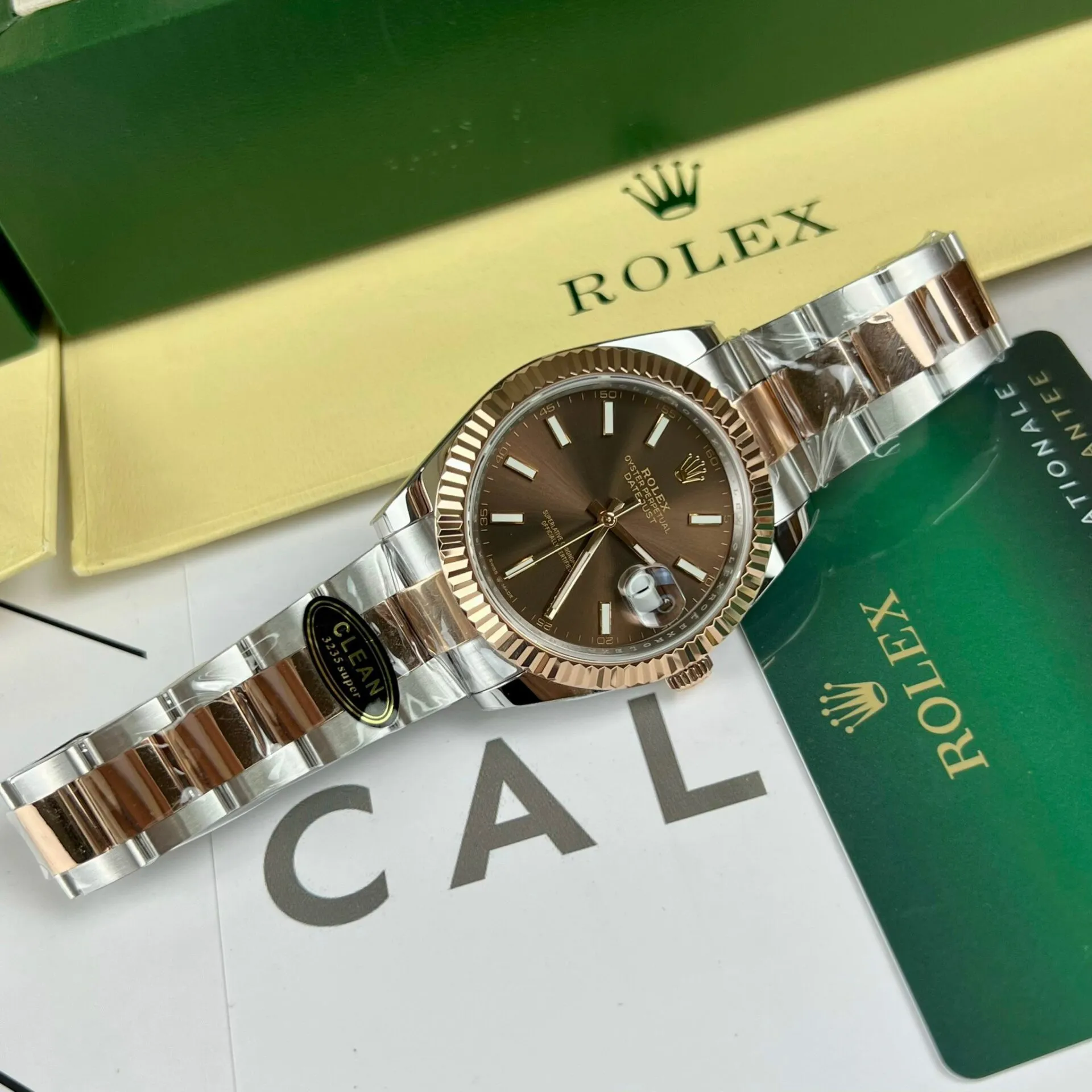 Superclone Rolex Datejust 41 mm Chocolate Dial 126331 Oyster - gallery