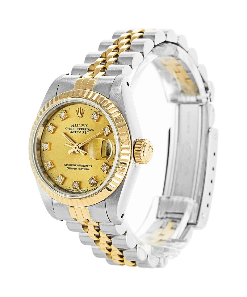 Rolex Datejust 26mm Gold Dial 69173-2 - view 3