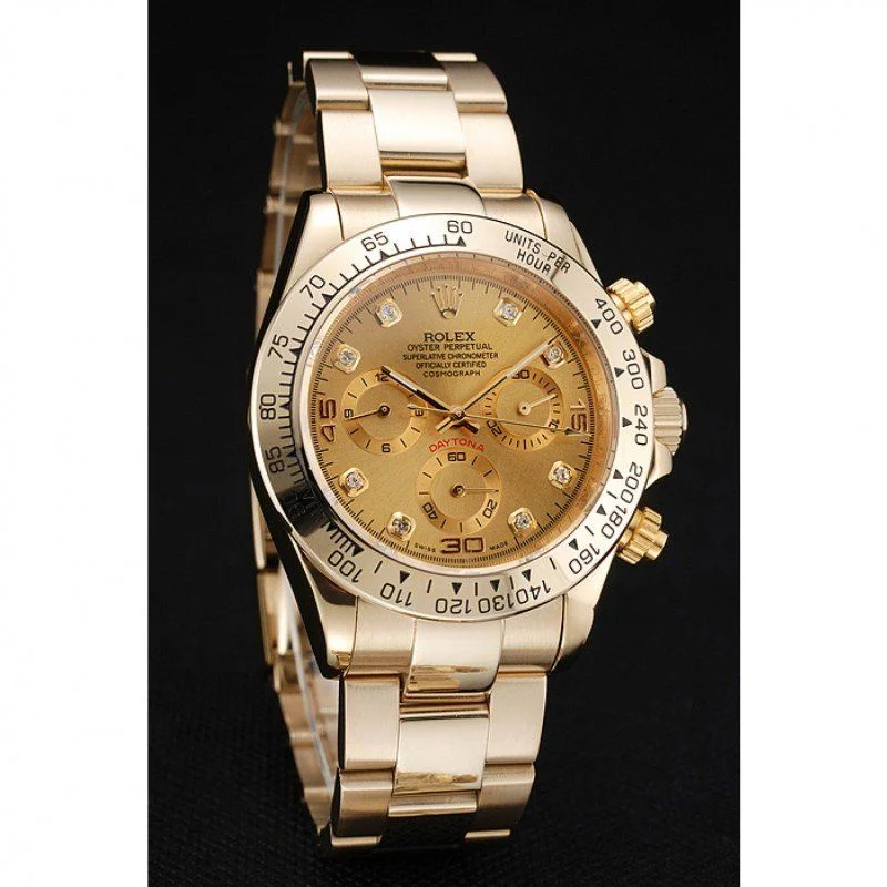 Rolex Daytona 39mm Gold Dial 1454245 - view 4