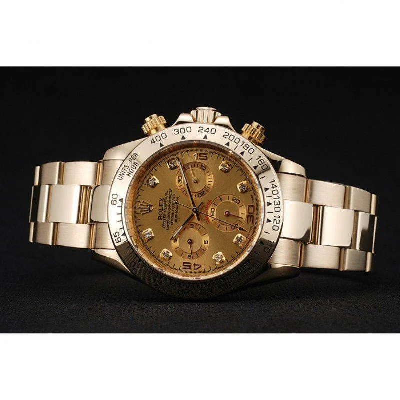 Rolex Daytona 39mm Gold Dial 1454245 - view 5