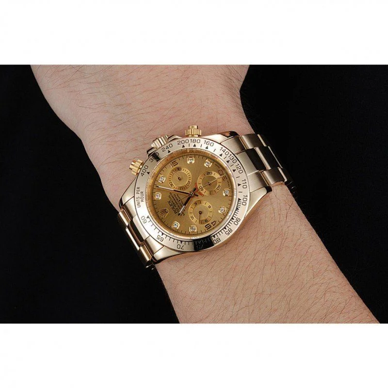 Rolex Daytona 39mm Gold Dial 1454245 - view 10