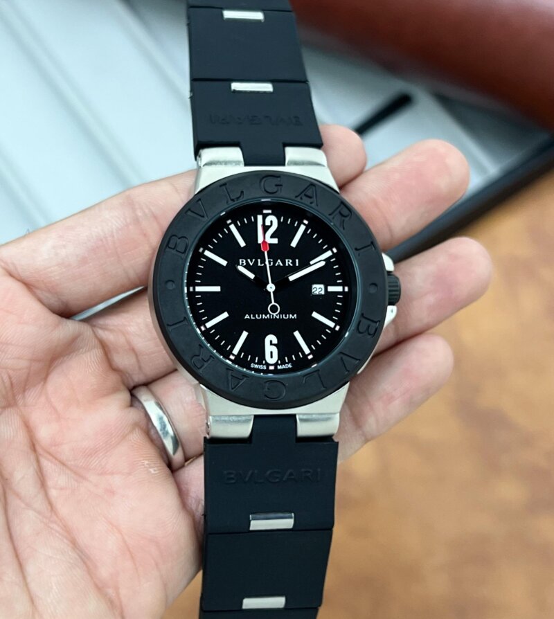 Bvlgari Diagono Titanium Black Dial