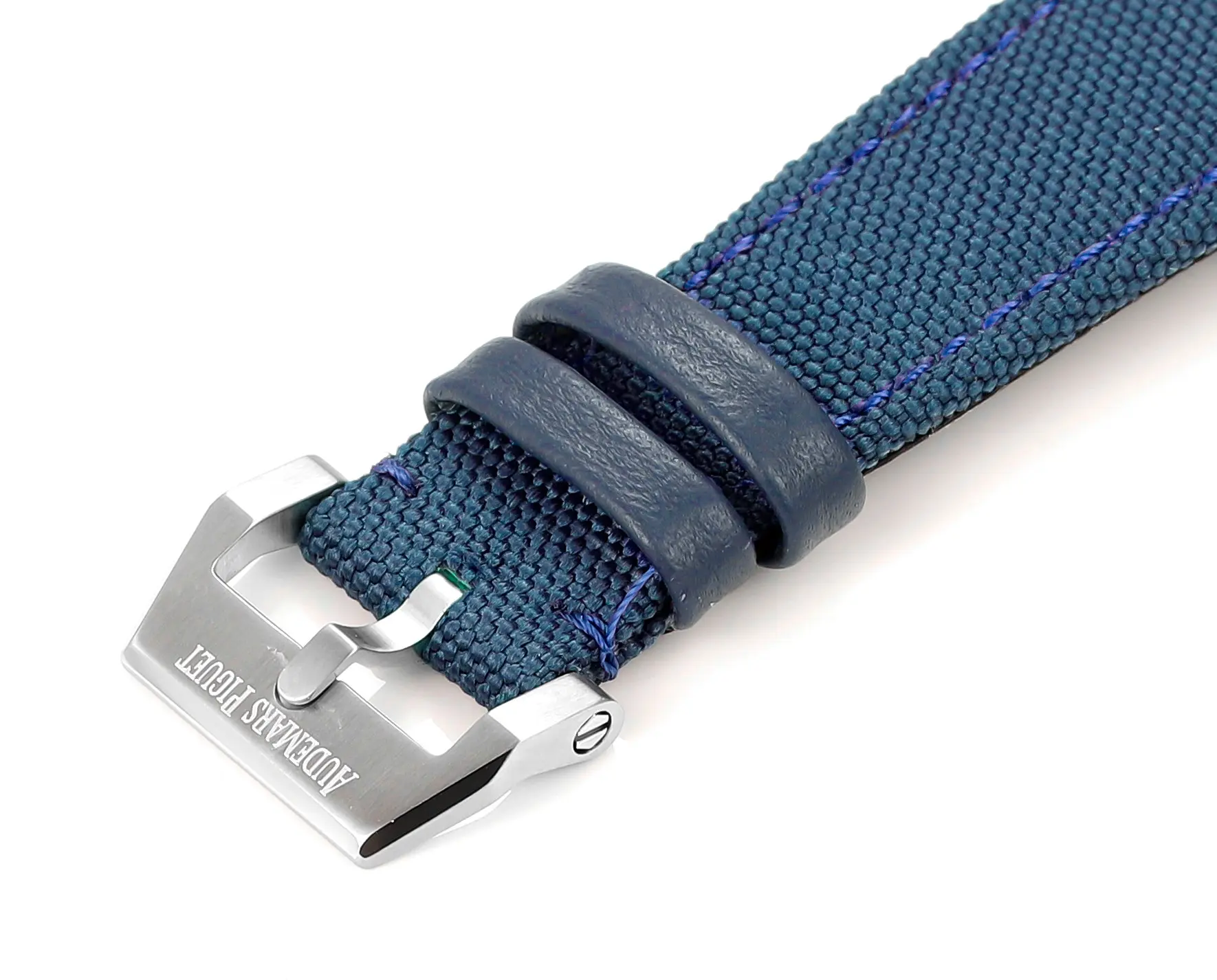 watch Audemars Piguete CODE 11.59 Automatic Watch   Night Blue Dial, Stainless Steel Case, Blue Fabric Strap, 41mm - view 8