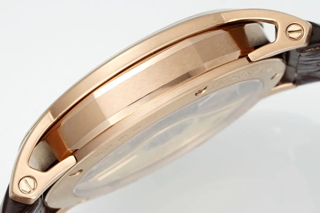 watch Audemars Piguet CODE 11.59 Blue Dial Three-Hand Automatic Watch   41mm Rose Gold Case with Brown Leather Strap - view 8
