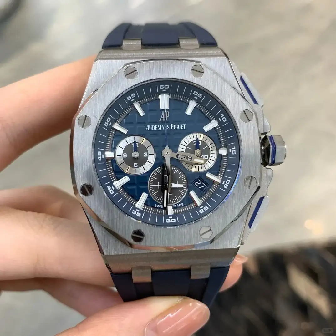 Audemars Piguet Royal Oak Offshore Selfwinding Chronograph Blue, Silver 26480TI.OO.A027CA.01 - gallery