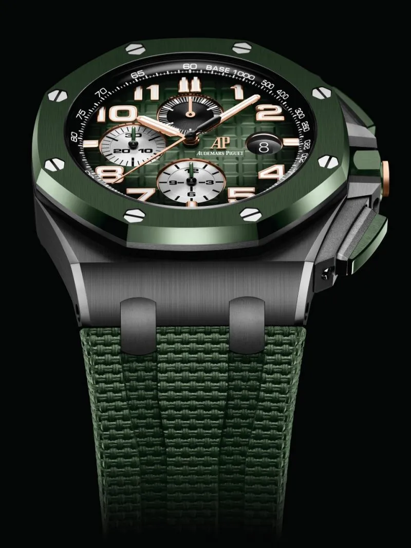 Audemars Piguet Royal Oak Offshore Chronograph Automatic Green 26405CE-OO-A056CA-01 - view 4
