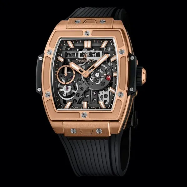 Hublot Spirit Of Big Bang Men Automatic Black Rubber Watch 614.OX.1180.RX - view 3