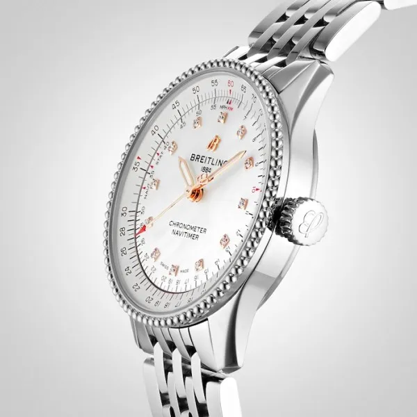 Breitling Navitimer Women Automatic Mother of Pearl Stainless Steel Watch A17395211A1A1 - gallery