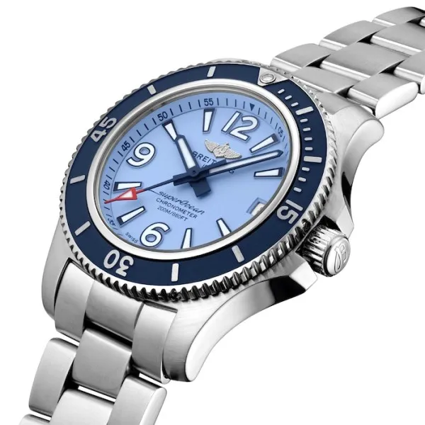 Breitling Superocean Women Automatic Blue Stainless Steel Watch A17316D81C1A1 - view 3