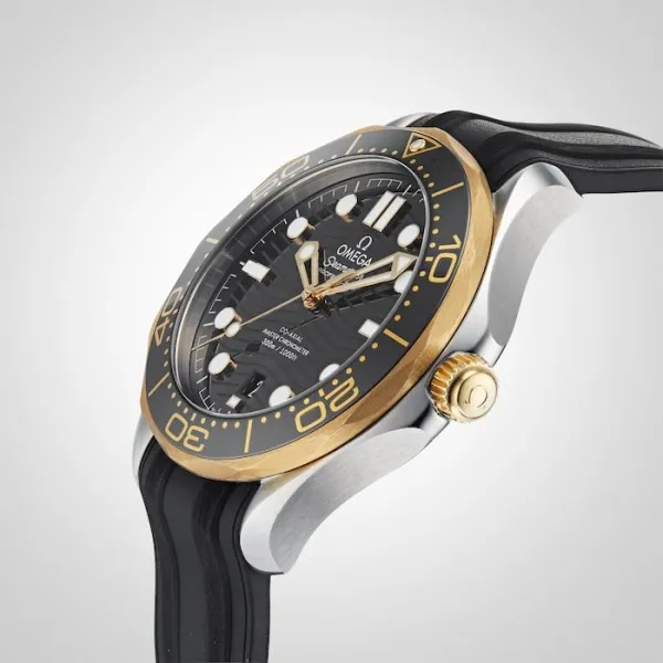 Omega Seamaster Men Automatic Black Rubber Watch O21022422001001 - gallery