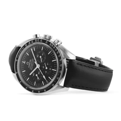 Omega Speedmaster Men Automatic Black Leather Watch O31032425001002 - view 5