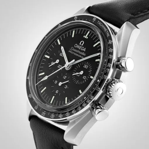 Omega Speedmaster Men Automatic Black Leather Watch O31032425001002 - view 7