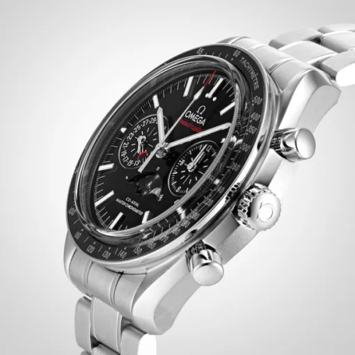 Omega Speedmaster Men Automatic Black Stainless Steel Watch O30430445201001 - view 7