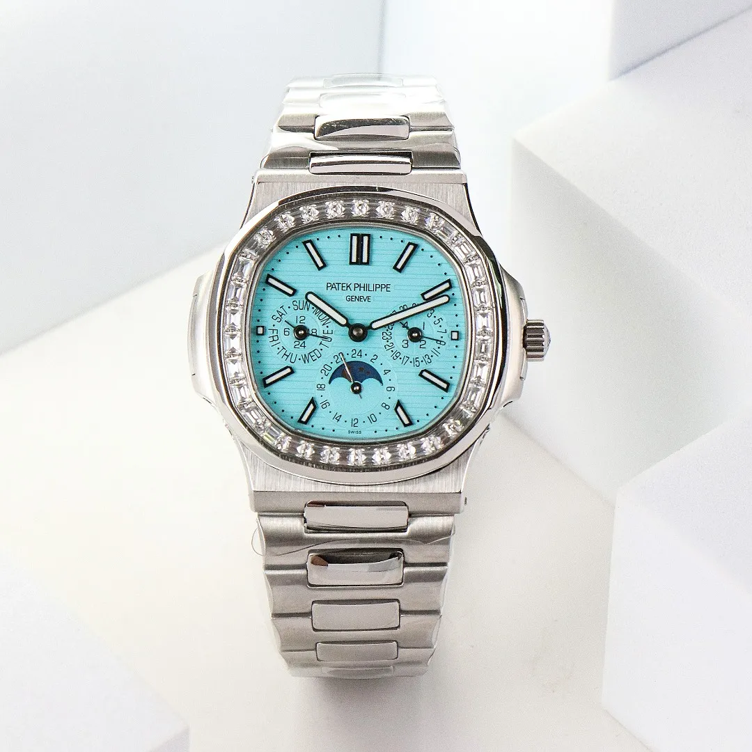 Patek Philippe Blue Nautilus Watch 5740/1G - gallery