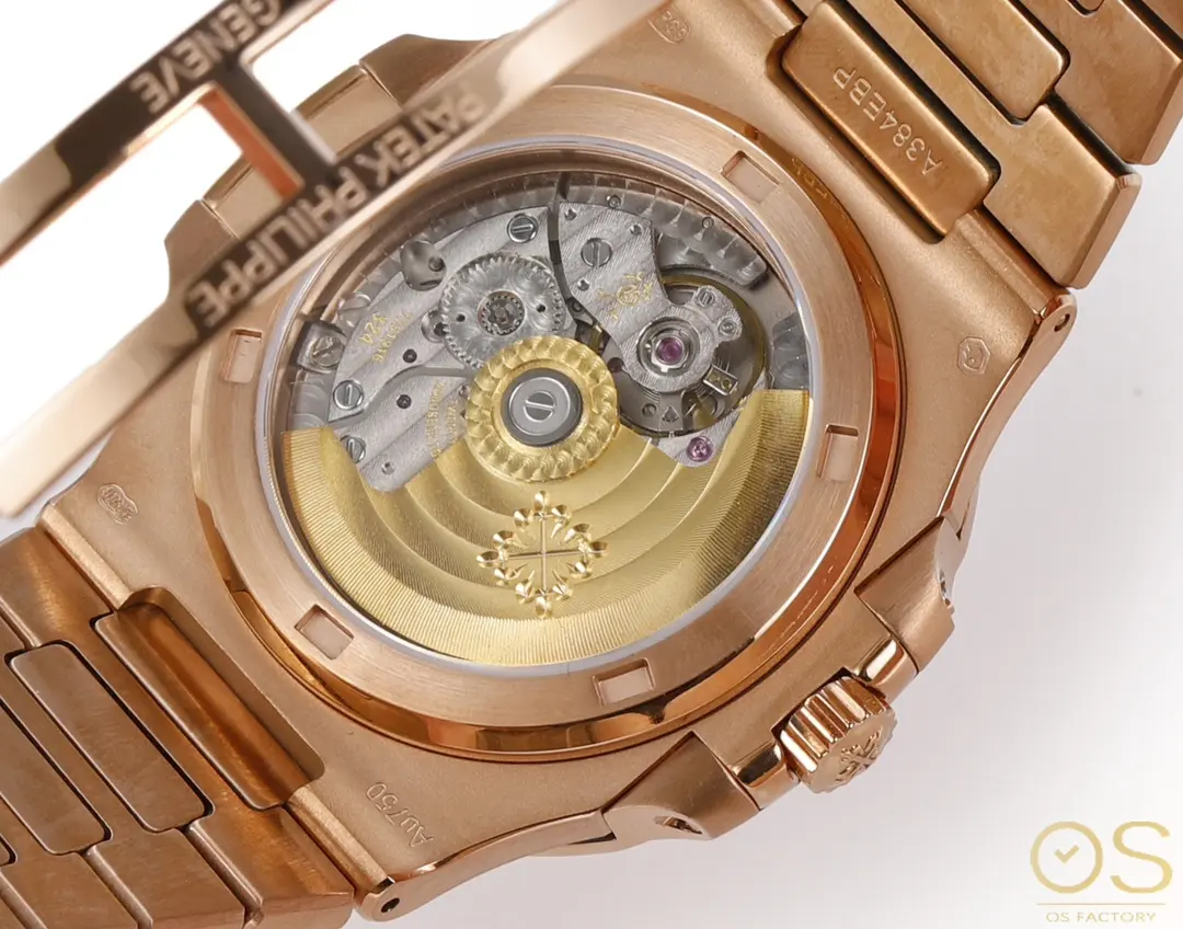 OSFactory Rose Gold Nautilus Style Watch - view 8