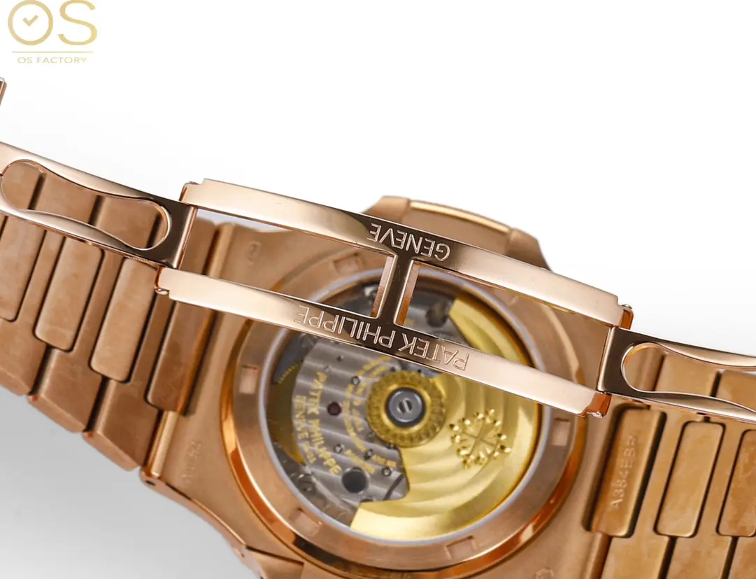 OSFactory Rose Gold Nautilus Style Watch - view 9