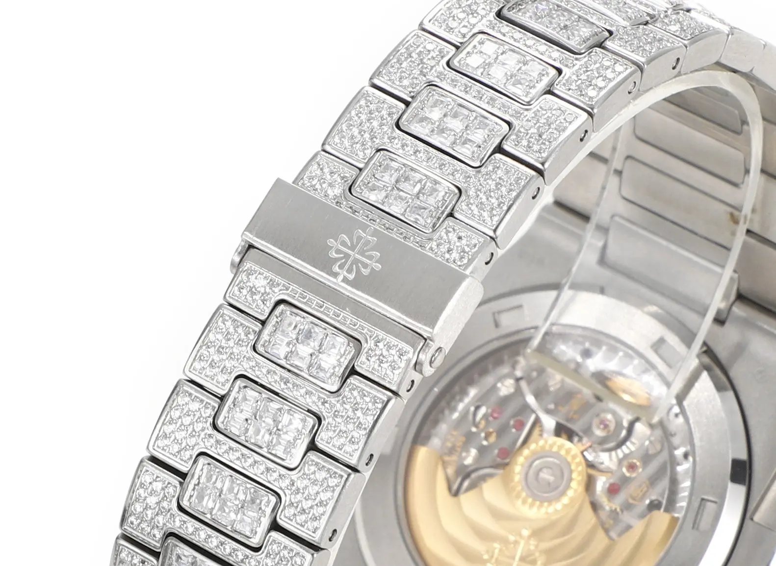Patek Philippe White Gold Ruby Nautilus Watch - view 10