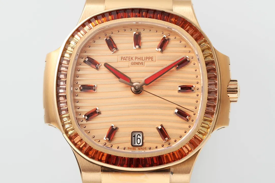 Patek Philippe Nautilus Rose Gold Watch - view 3