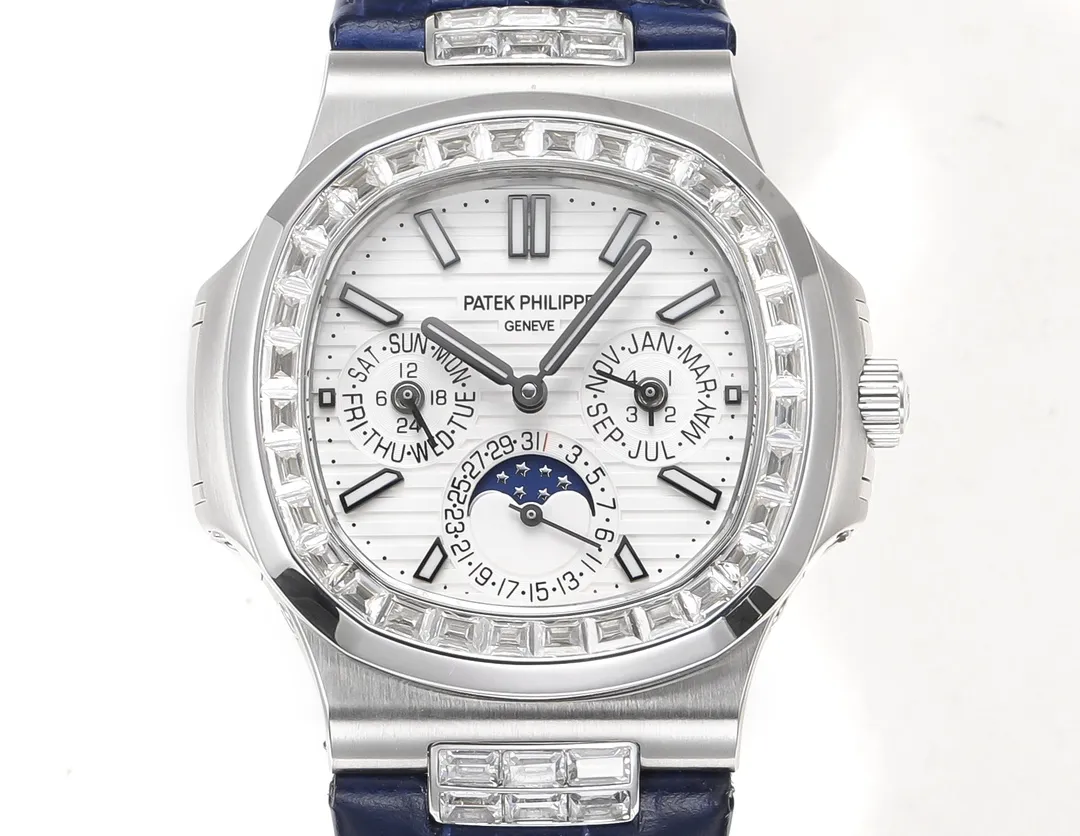 TW Patek Philippe Blue Nautilus Watch - view 3