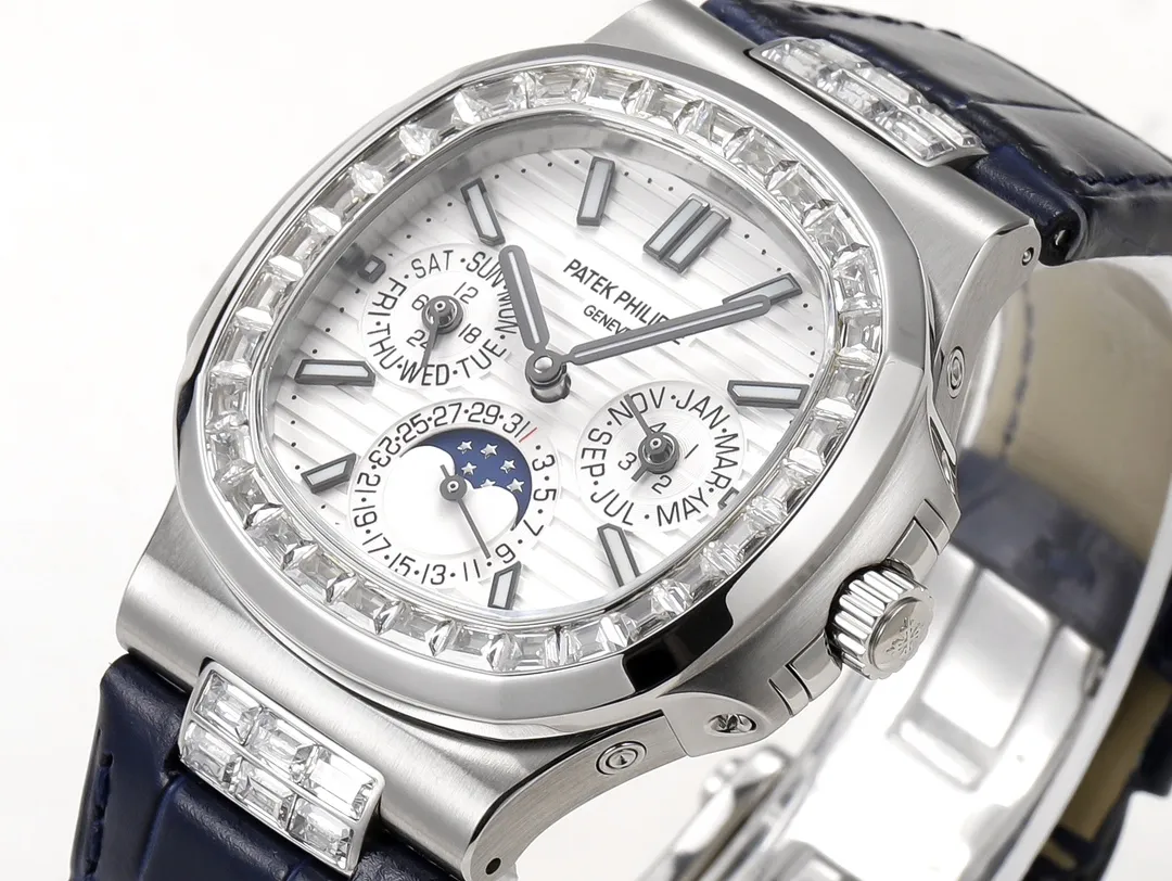 TW Patek Philippe Blue Nautilus Watch - view 5