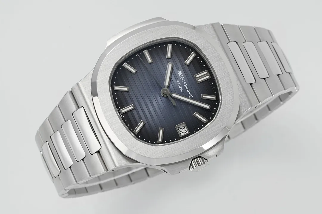 Patek Philippe 5811G Blue Nautilus Watch - view 5