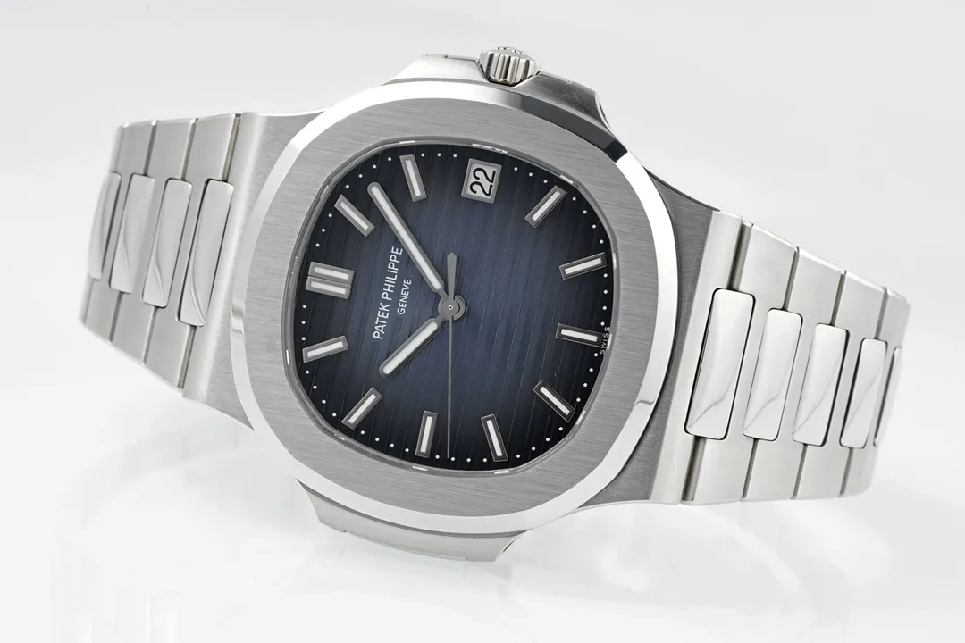 Patek Philippe 5811G Blue Nautilus Watch - view 7