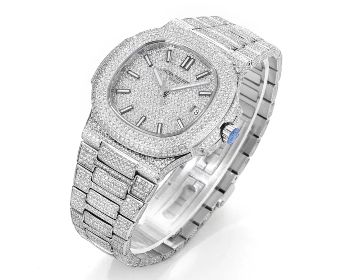 Patek Philippe Nautilus Platinum Watch - view 3