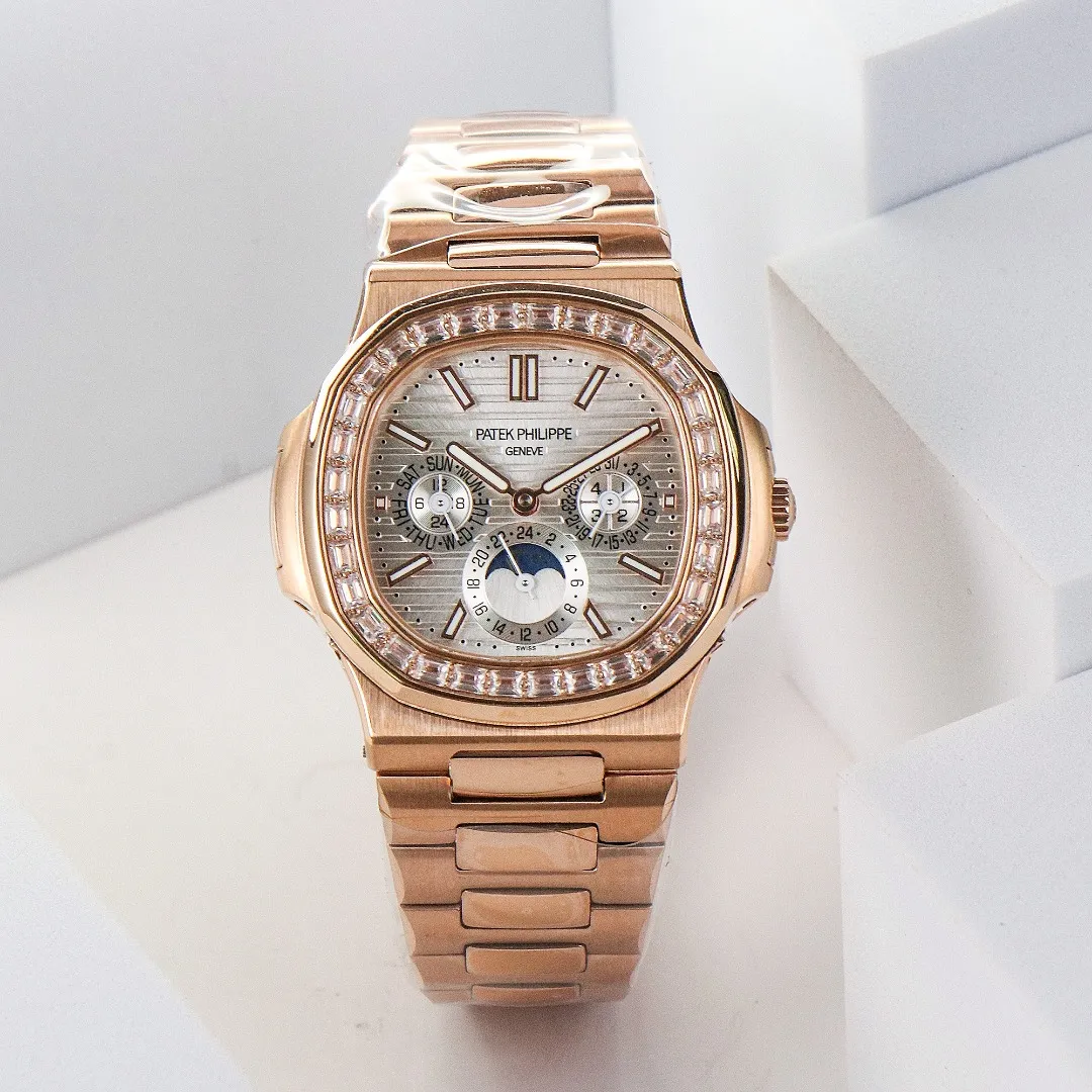 Patek Philippe Rose Gold Nautilus Watch - view 5