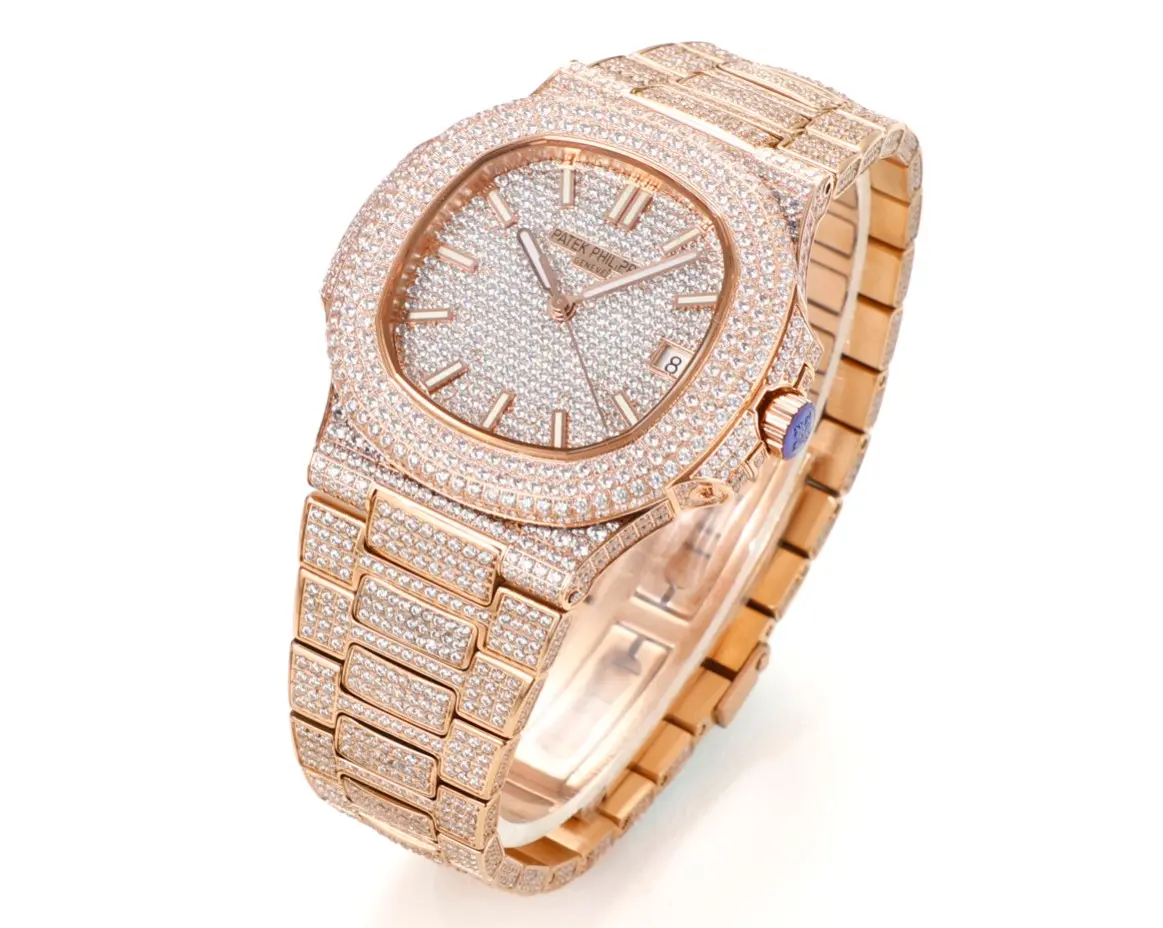 Patek Philippe Nautilus Rose Gold Watch - view 3