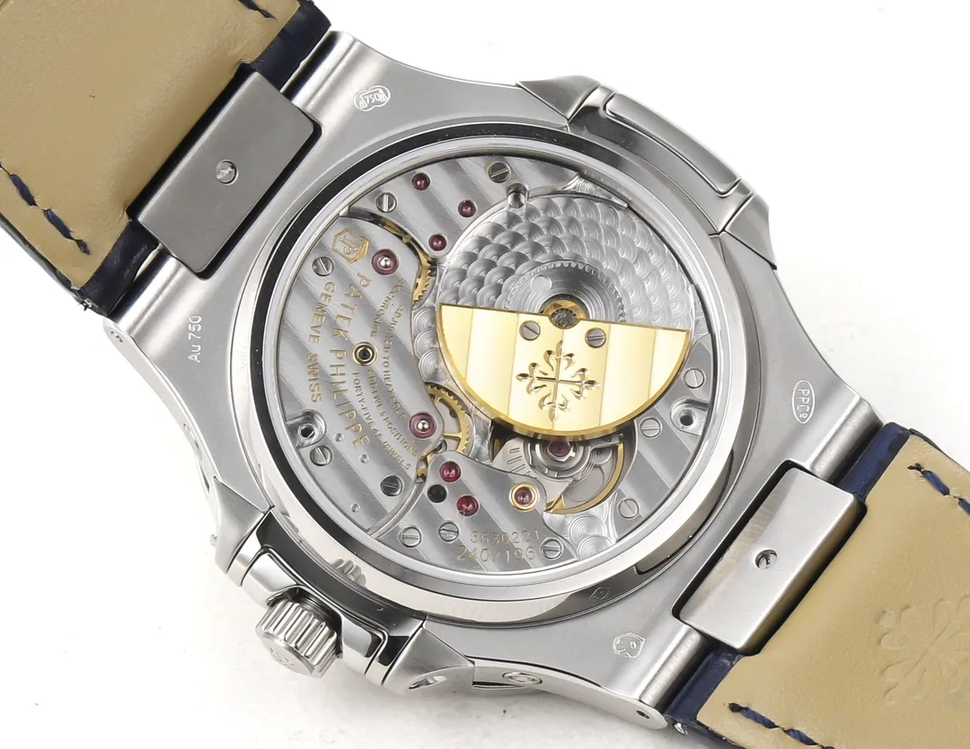 TW Patek Philippe Nautilus Blue Strap Watch - view 9