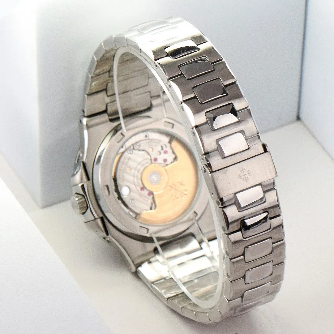 Patek Philippe Silver Nautilus Watch - view 10