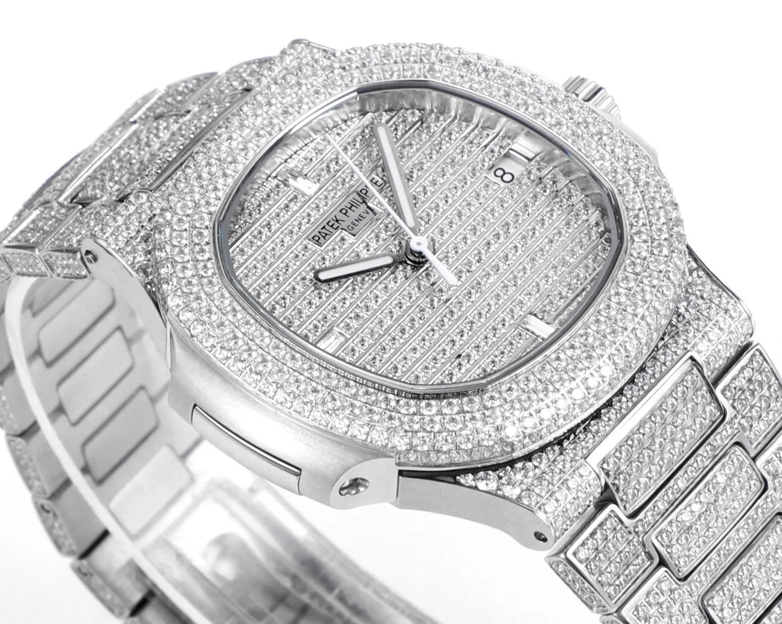 Patek Philippe Nautilus Full Star Watch, Platinum - view 4