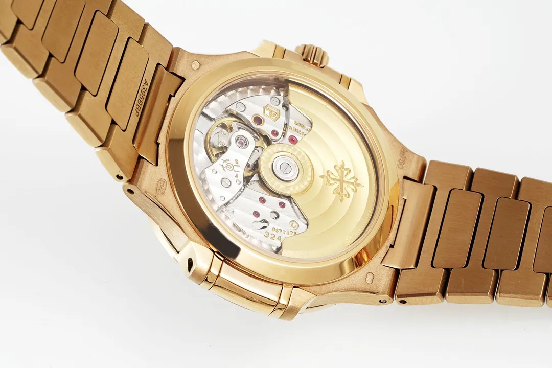 Patek Philippe Rose Gold Nautilus Watch - view 9