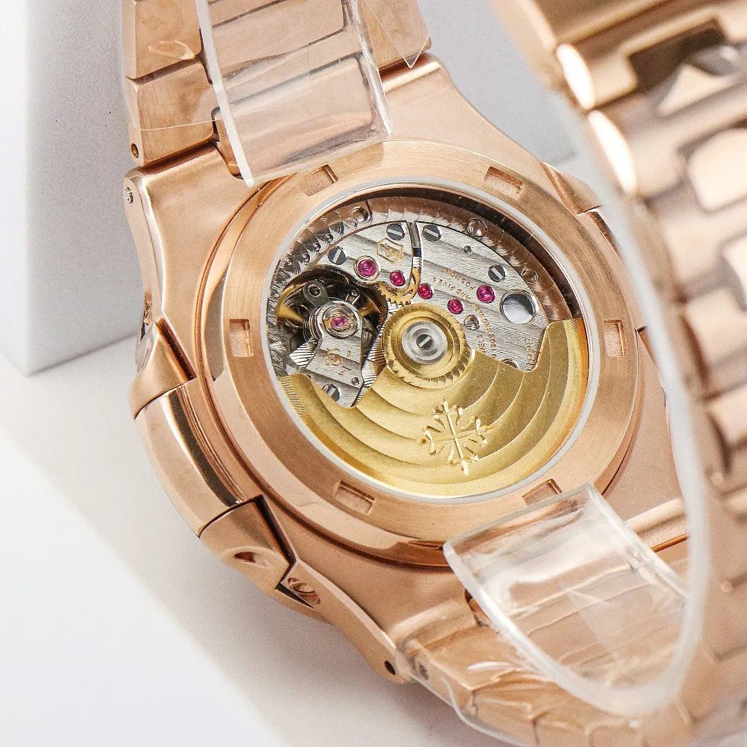 Patek Philippe Rose Gold Nautilus Watch - view 9