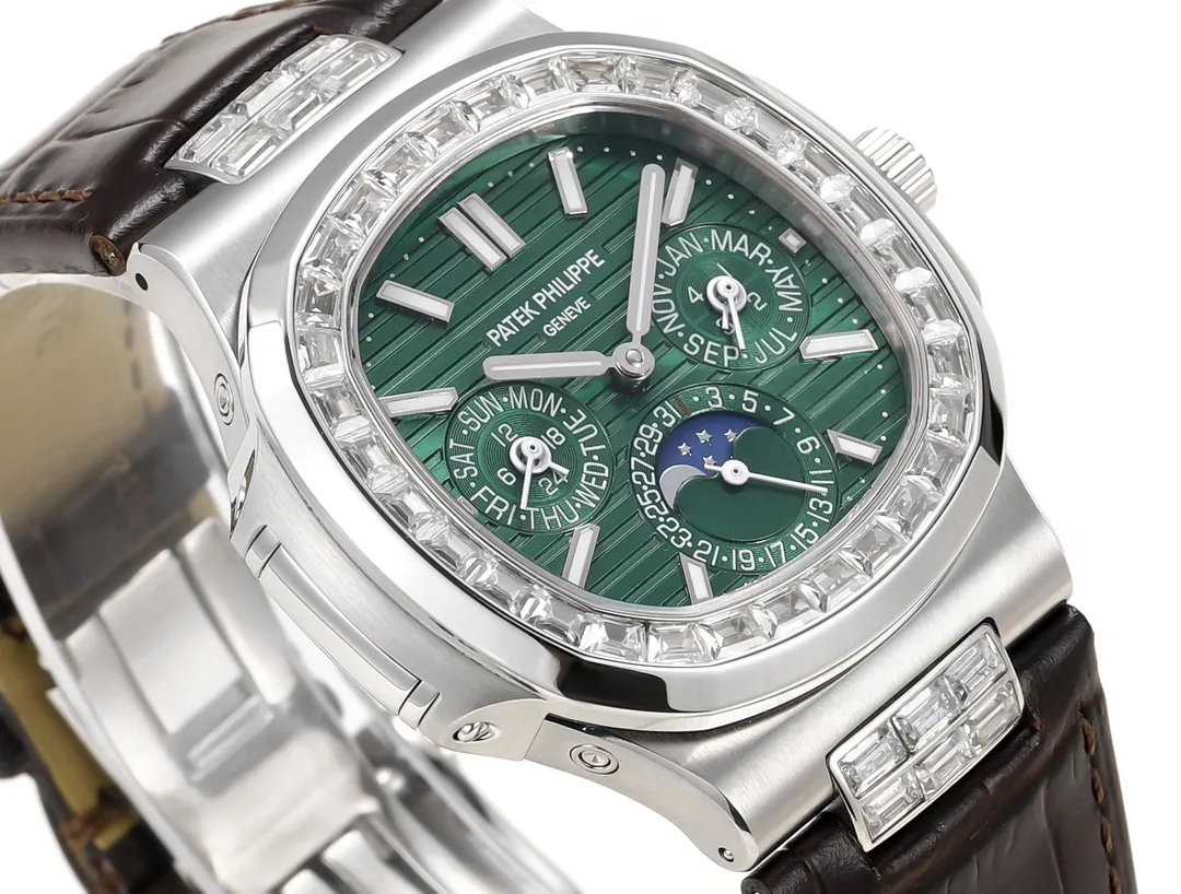 Patek Philippe Green Nautilus Watch - view 6
