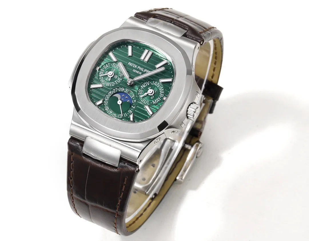 Patek Philippe Green Nautilus Watch - view 4