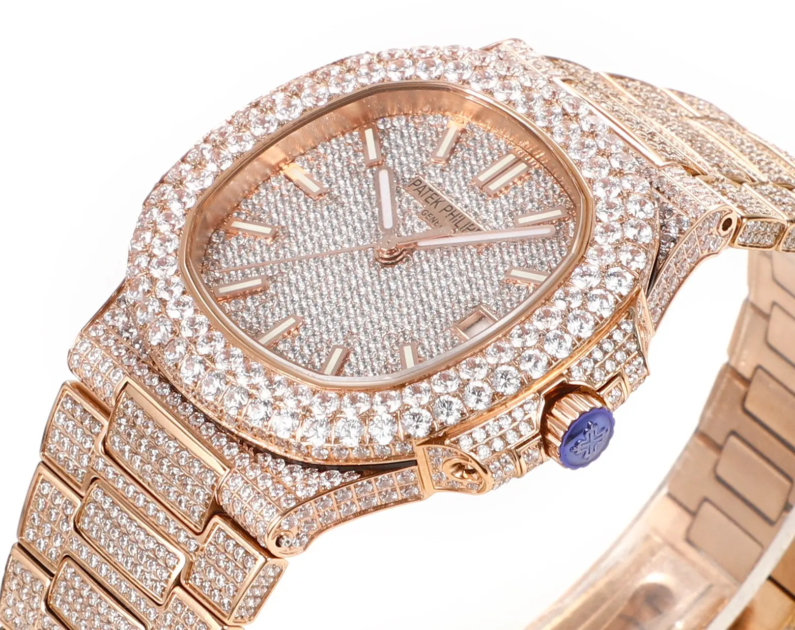 Patek Philippe Nautilus Rose Gold Watch - view 6
