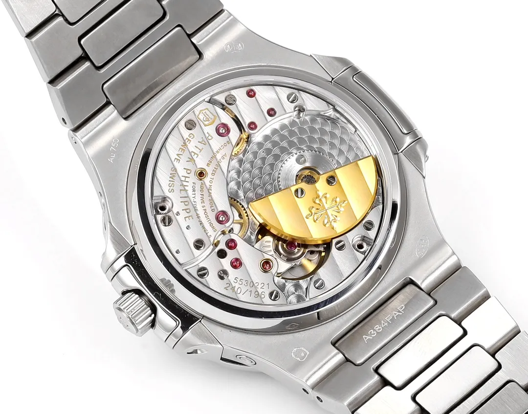 Patek Philippe Nautilus Grey Complication Watch - view 10