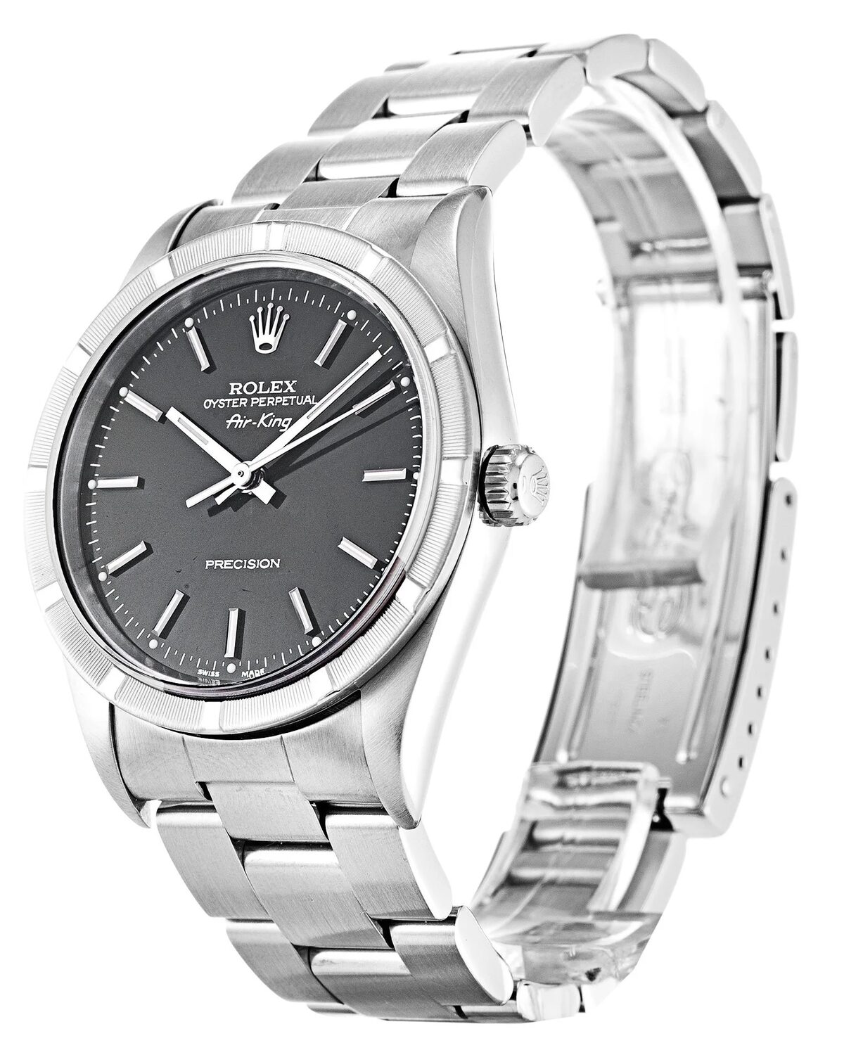 Rolex Air-King 34mm Black Dial 14010 - view 3