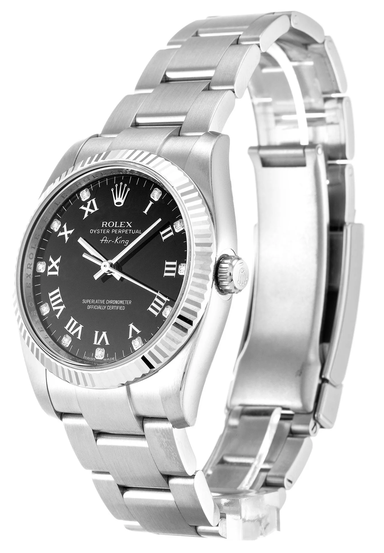 Rolex Air-King 34mm Black Dial 114234 - view 3
